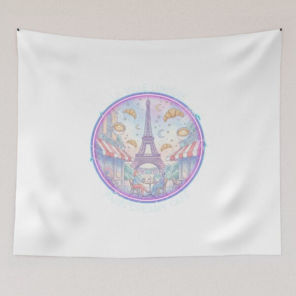 Item preview, Paris Dreamy Café Scene – Whimsical Café Culture Edition  designed and sold by Tily360.