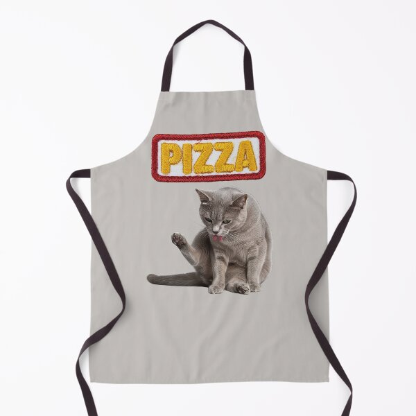Item preview, Pizza – Dramatic Grooming Cat (Absurd) designed and sold by catastrocat.
