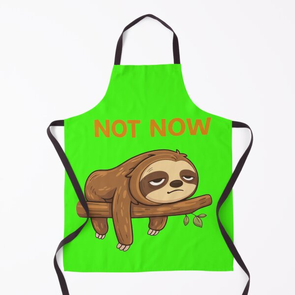 Item preview, Not Now Sloth – Lazy Cute Cartoon designed and sold by Papier Atelier Art.