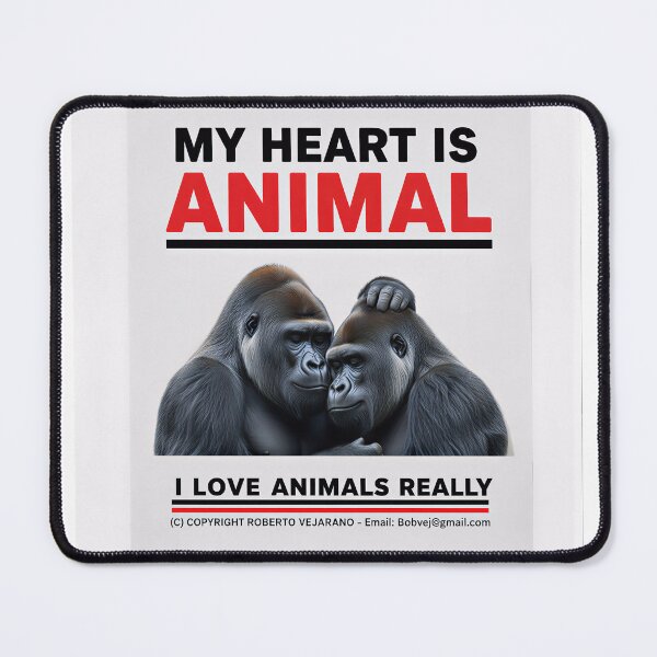 Item preview, GORILLAS KISS,, ZOOMAGICPUZZLE, 8K 1 designed and sold by ANIMALS IN LOVE - T- SHIRTS - Zoomagic Puzzle.