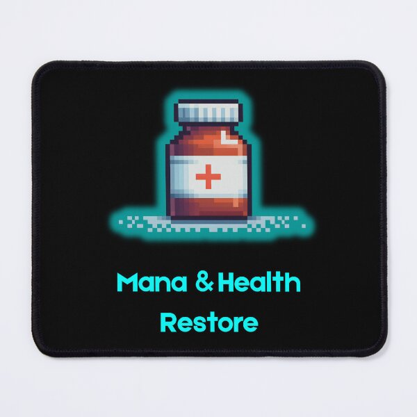 Item preview, RPG Potion Medicine Bottle - Mana & Health Restore designed and sold by JonyDG.