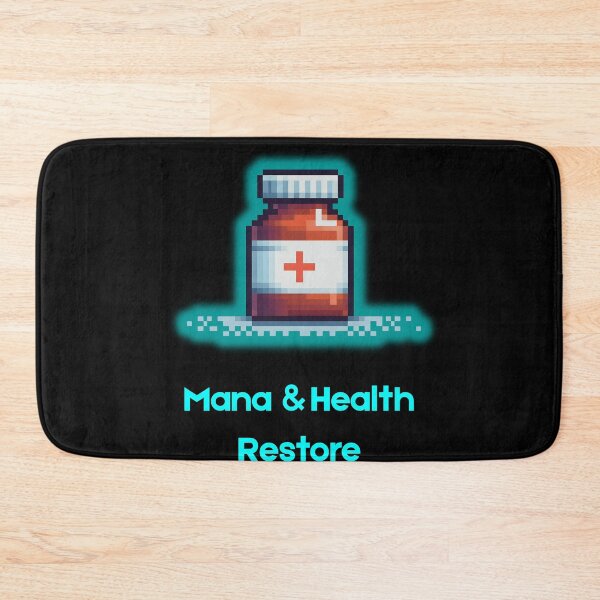 Item preview, RPG Potion Medicine Bottle - Mana & Health Restore designed and sold by JonyDG.