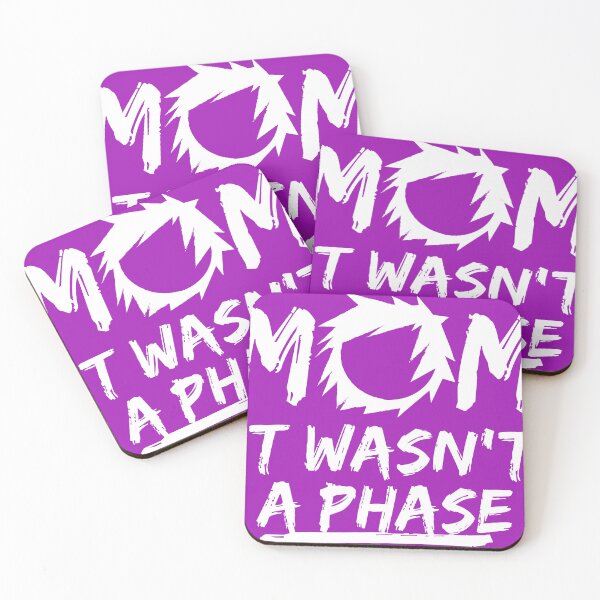 Item preview, MOM IT WASN'T A PHASE FUNNY EMO GIFT designed and sold by Plant On Demand.