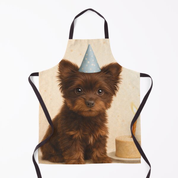 Item preview, Belated Birthday Chocolate Yorkshire Terrier Card designed and sold by GivingJoy.