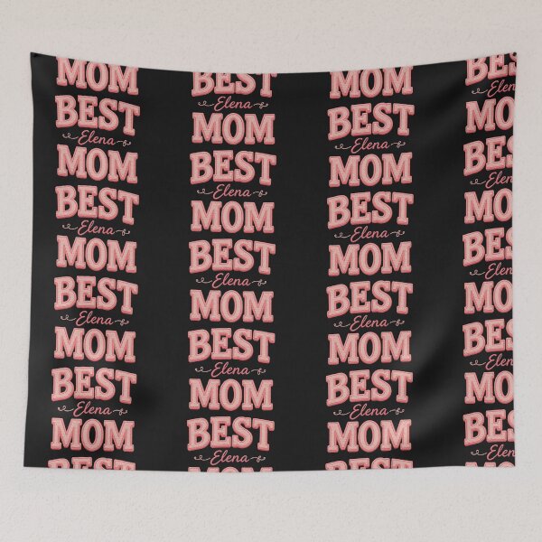 Item preview, Best Mom Elena – Embroidered Pink Design / Best Mom Elena – Embroidered Pink Design designed and sold by ManhattanStyle.