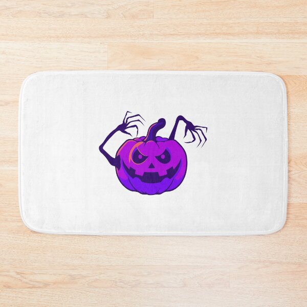 Item preview, Creepy Purple Pumpkin with Claw Hands – Halloween Jack O Lantern designed and sold by Horrify.