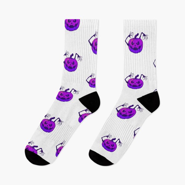 Item preview, Creepy Purple Pumpkin with Claw Hands – Halloween Jack O Lantern designed and sold by Horrify.
