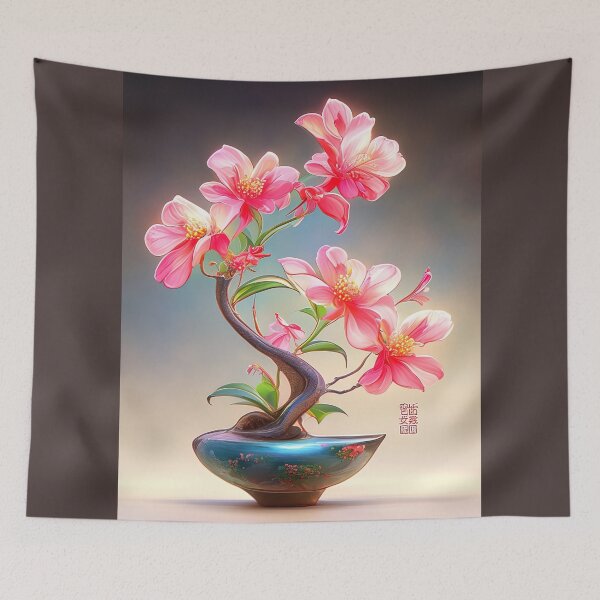 Item preview, Petals of Precision in a Porcelain Dream designed and sold by bloorose.