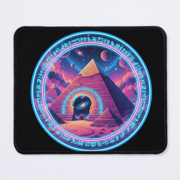 Item preview, Mystic Egyptian Pyramid Portal – Cosmic Gateway Edition designed and sold by Tily360.