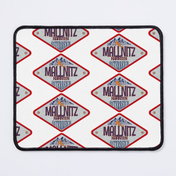 Item preview, Mallnitz, Kärnten, Osterreich, Austria, Vintage skiing badge design designed and sold by Wanderful-roads.