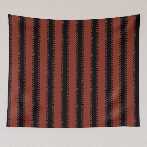 Item preview, Pixel subtle black and red bug pattern designed and sold by Confusedcows.