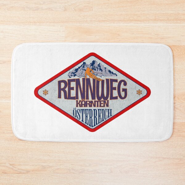 Item preview, Rennweg, Kärnten, Osterreich, Austria, Vintage skiing badge design designed and sold by Wanderful-roads.