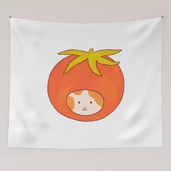 Item preview, tomato cat designed and sold by juliedoodlesss.