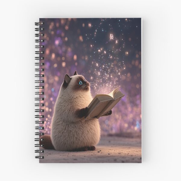 Item preview, Enchanted Book Portal Cat – Fantasy Bookish Cat Art for Dreamers & Cat Lovers  | Cat Lover | Book Lover | Gift idea designed and sold by VieUnique.