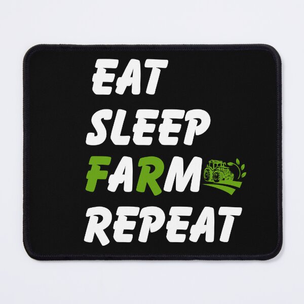 Item preview, Eat Sleep Farm Repeat – Funny Farming Life Design designed and sold by lahmar-abbou.