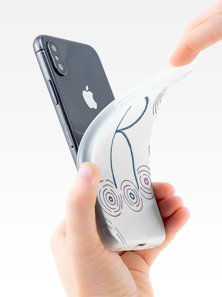 Thumbnail 4 of 5, iPhone Case, Abstract R 9 designed and sold by BScottDesign.