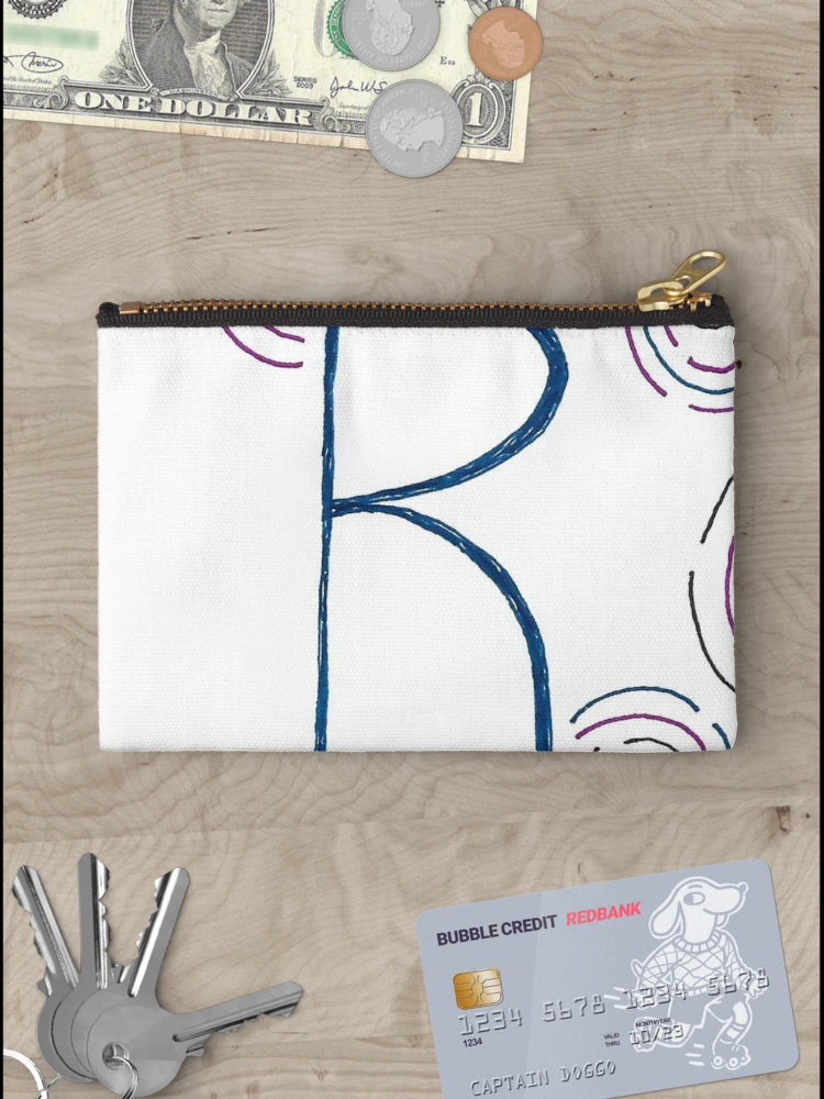 Thumbnail 3 of 4, Zipper Pouch, Abstract R 9 designed and sold by BScottDesign.
