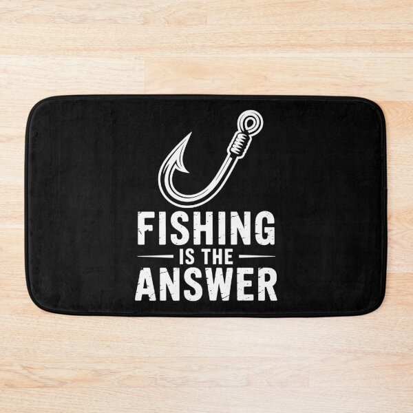 Item preview, Fishing is the Answer Funny Fishing Fisherman  designed and sold by sols.