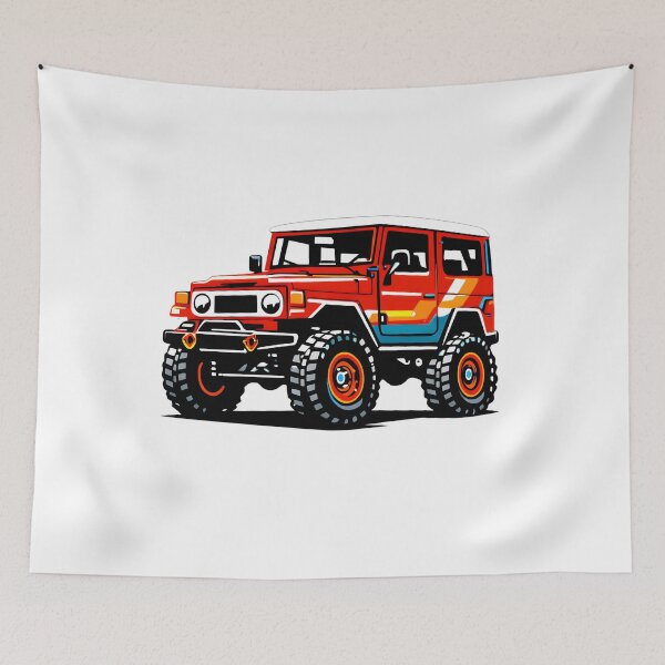 Item preview, Retro Off-Road 4x4 Classic SUV – Vintage Adventure T-Shirt designed and sold by OreoStudio.