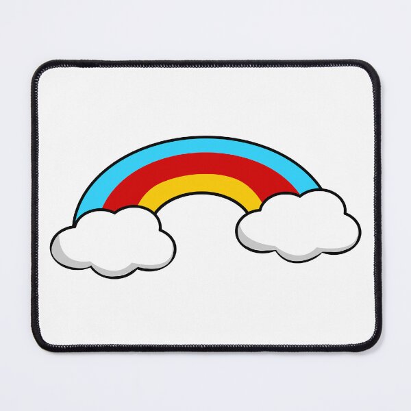 Item preview, Primary Rainbow in the Clouds designed and sold by HarveyHandcraftsandDesigns.