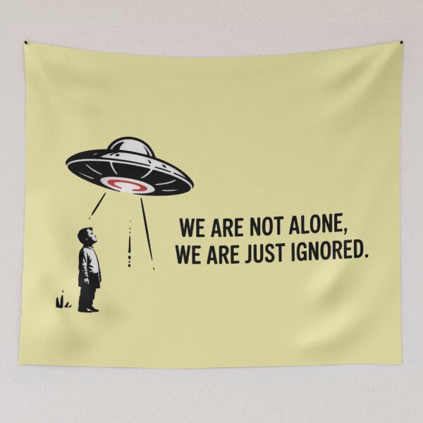 Item preview, We are not alone, we are just ignored. designed and sold by 123ks.