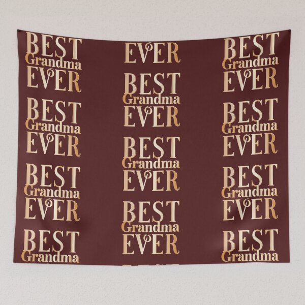 Item preview, Best Grandma Ever – Metallic Gold Typography / Best Grandma in the World – Gold Typography designed and sold by ManhattanStyle.