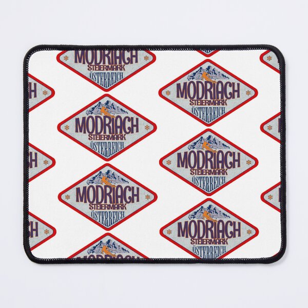 Item preview, Modriach, Steiermark, Osterreich, Austria, Vintage skiing badge design designed and sold by Wanderful-roads.