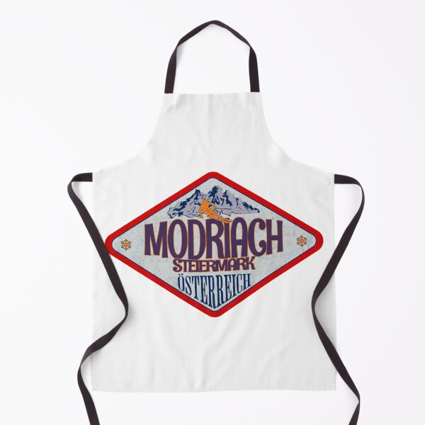 Item preview, Modriach, Steiermark, Osterreich, Austria, Vintage skiing badge design designed and sold by Wanderful-roads.
