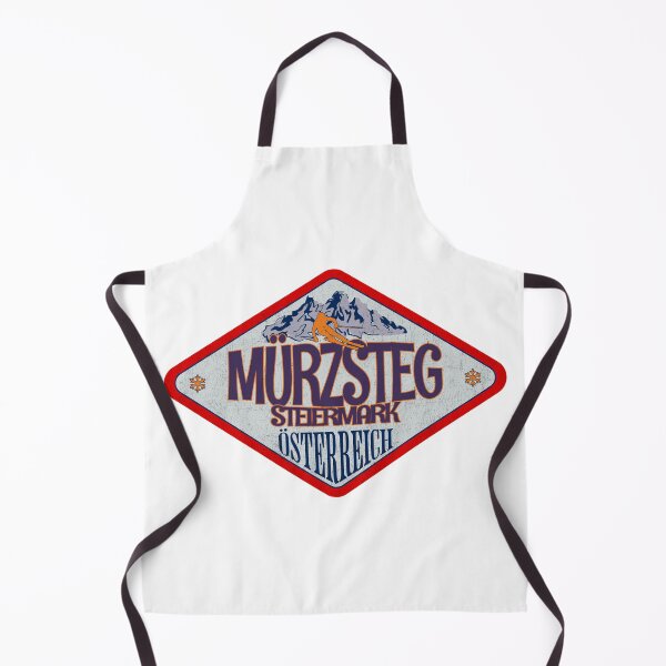 Item preview, Mürzsteg, Steiermark, Osterreich, Austria, Vintage skiing badge design designed and sold by Wanderful-roads.