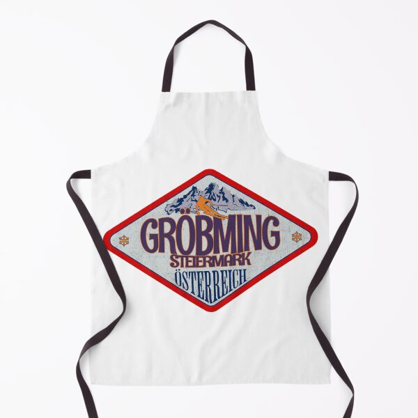 Item preview, Gröbming, Steiermark, Osterreich, Austria, Vintage skiing badge design designed and sold by Wanderful-roads.