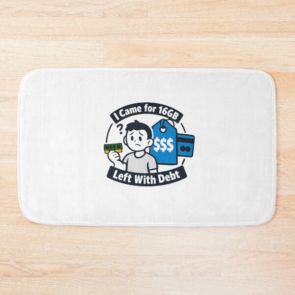 Item preview, I Came for 16GB, Left With Debt - Blue Ram Price Meme designed and sold by TyxShop.