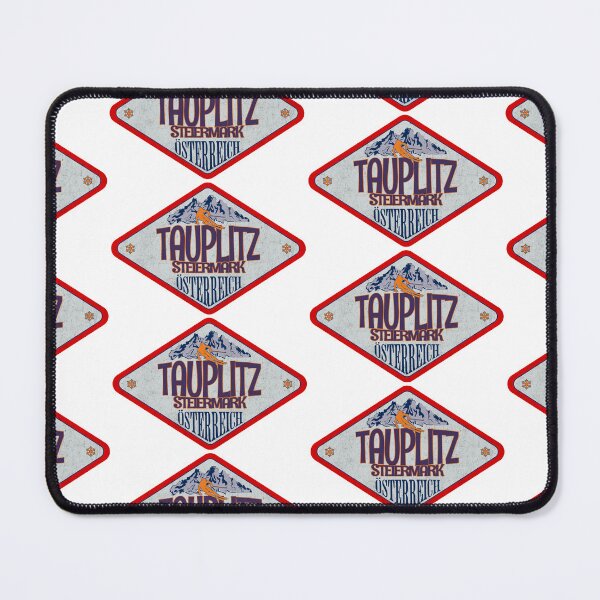 Item preview, Tauplitz, Steiermark, Osterreich, Austria, Vintage skiing badge design designed and sold by Wanderful-roads.