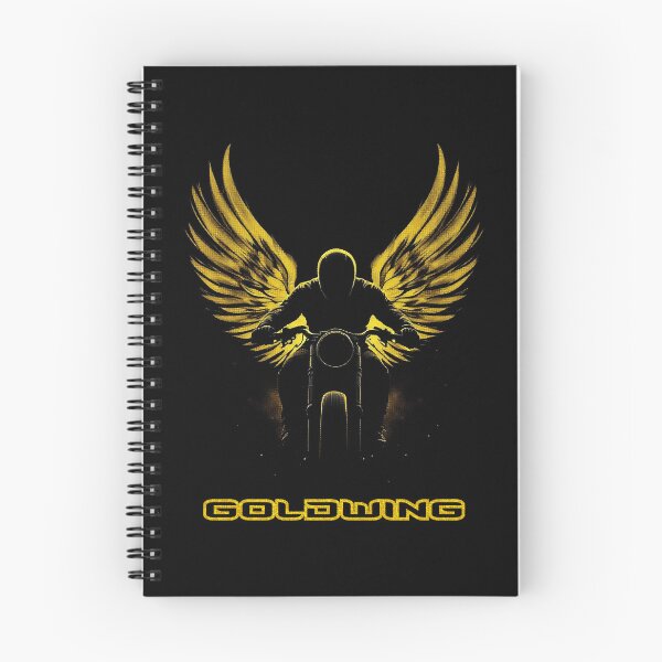 Item preview, Goldwing Biker - Designed specifically for black fabrics designed and sold by SteadyRolling.