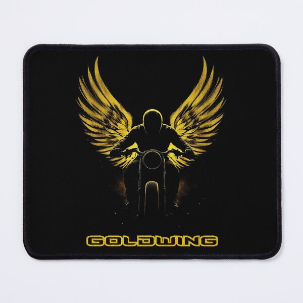 Item preview, Goldwing Biker - Designed specifically for black fabrics designed and sold by SteadyRolling.
