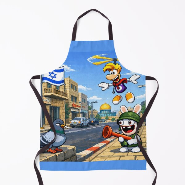 Item preview, Rabbids Travel To Israel To Meet Pigeon designed and sold by Ratch2929.