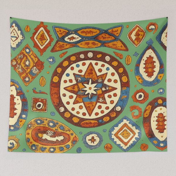 Item preview, Echoes of Ancient Art - Desert Bloom  designed and sold by Jani-art-world.
