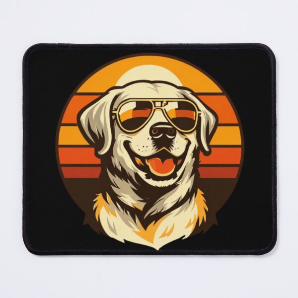 Item preview, Labrador Dad Retro Badge Emblem designed and sold by PawPrintCustom.