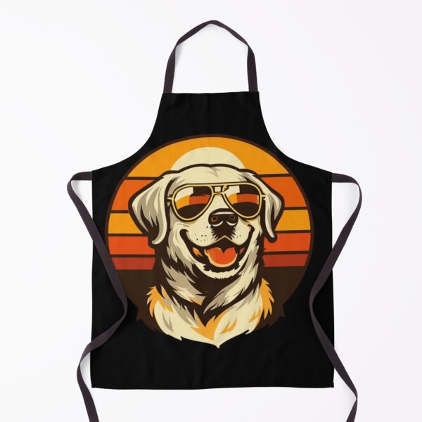 Item preview, Labrador Dad Retro Badge Emblem designed and sold by PawPrintCustom.