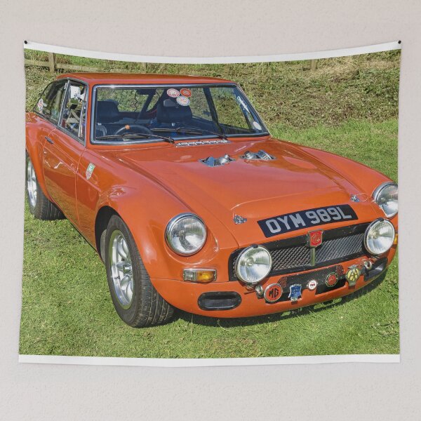 Item preview, A 1974 MGB GT V8 Sebring classic sports car designed and sold by Andy Harker.