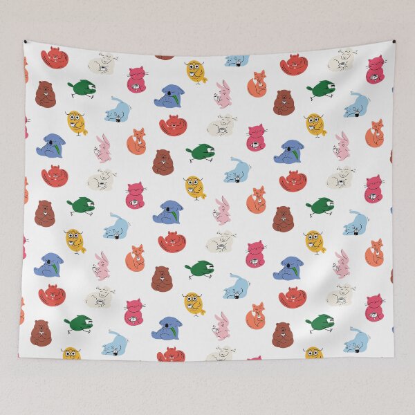 Item preview, animals and coffee  designed and sold by delicate-pov.
