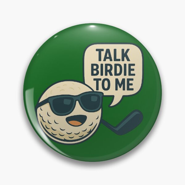 Item preview, Talk Birdie To Me - Funny Golf Pun Design designed and sold by I AM BRO.