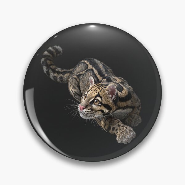 Item preview, Playful Clouded Leopard designed and sold by BeeFreeStudio.