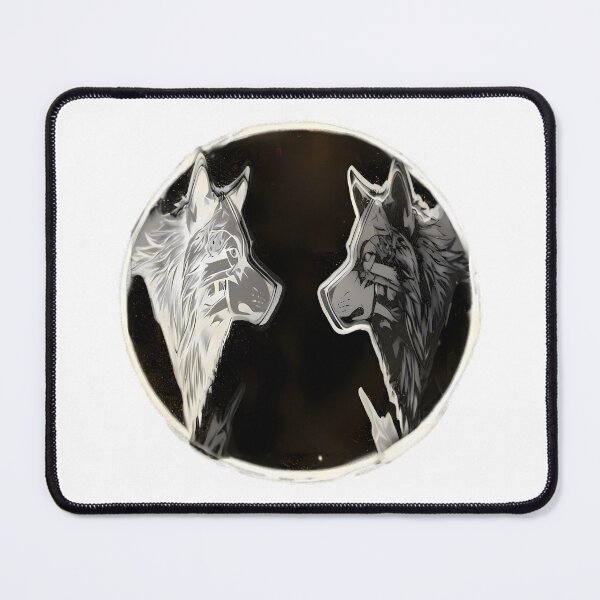 Item preview, Duality of Wolves – Silent Balance designed and sold by PumaNoir.