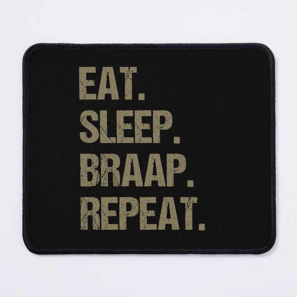 Item preview, Eat Sleep Braap Repeat Funny Motocross Dirt Bike designed and sold by JRRTs.