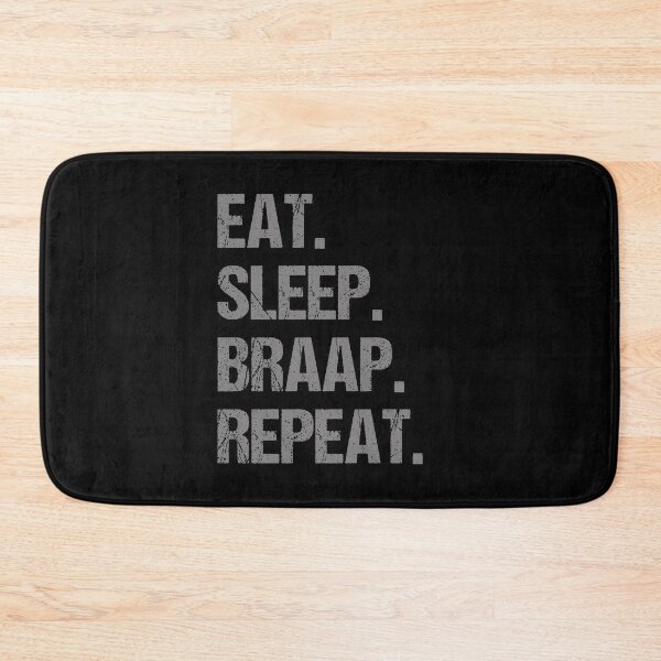 Item preview, Eat Sleep Braap Repeat Funny Motocross Dirt Bike designed and sold by JRRTs.