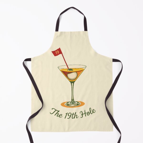 Item preview, The 19th Hole – Retro Golf Logo designed and sold by MKV Design.