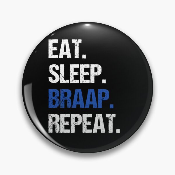 Artikelvorschau, Eat Sleep Braap Repeat Lustiges Motocross-Dirt-Bike entworfen und verkauft von JRRTs.