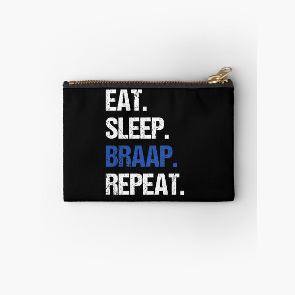 Item preview, Eat Sleep Braap Repeat Funny Motocross Dirt Bike designed and sold by JRRTs.