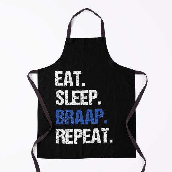 Item preview, Eat Sleep Braap Repeat Funny Motocross Dirt Bike designed and sold by JRRTs.
