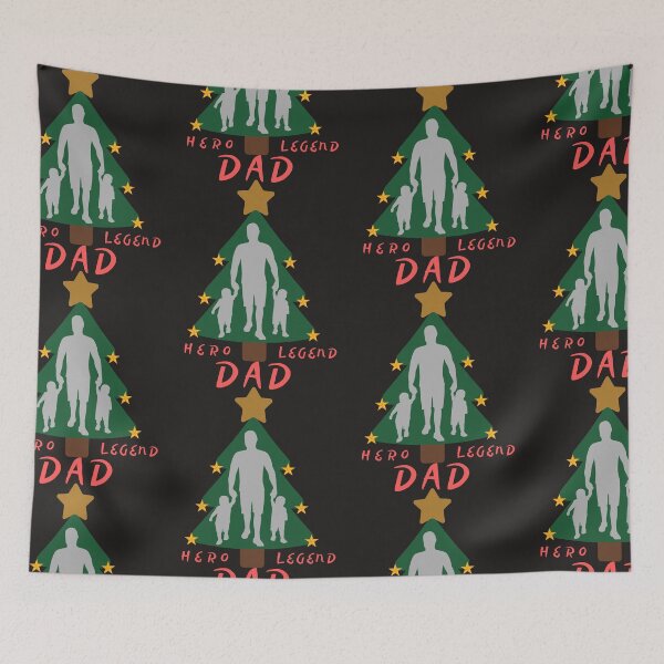 Item preview, Dad hero legend family love fatherhood design designed and sold by Logiprint.
